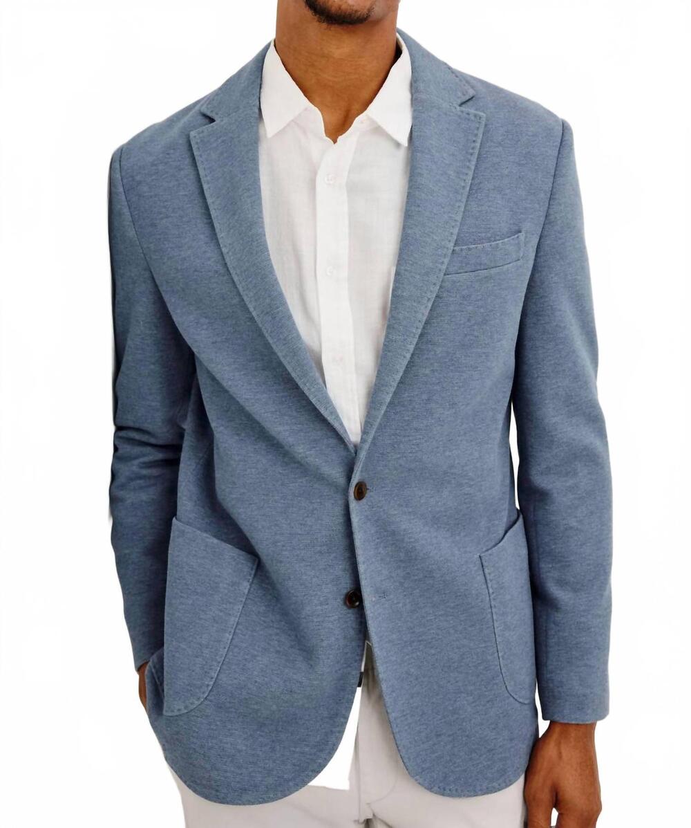 NEW RAILS lorenz blazer in heather blue